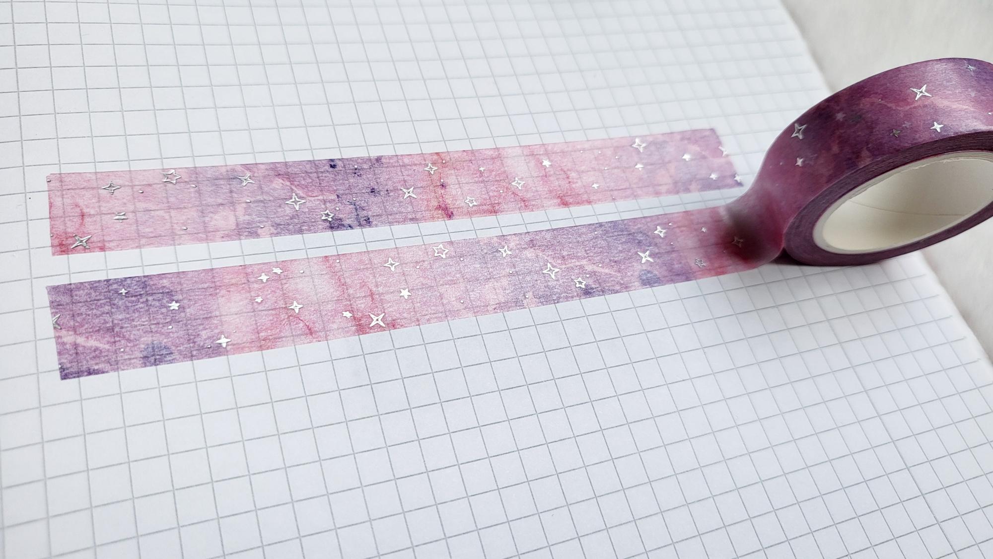 Washi Tape Pink Purple